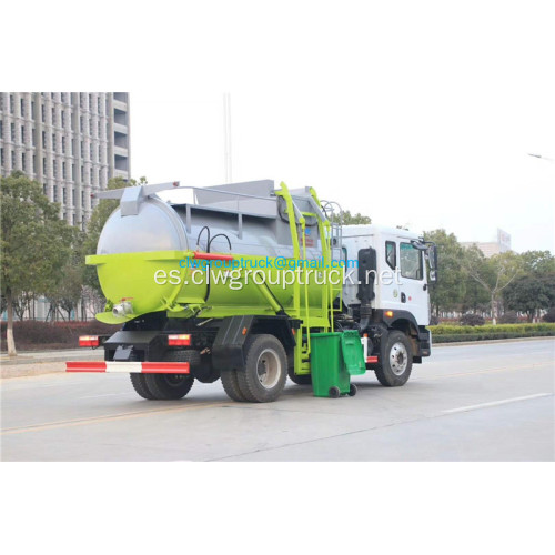 Dongfeng D9 puede camión de basura de cocina